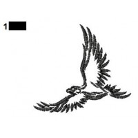 Eagle Tattoos Embroidery Designs 02